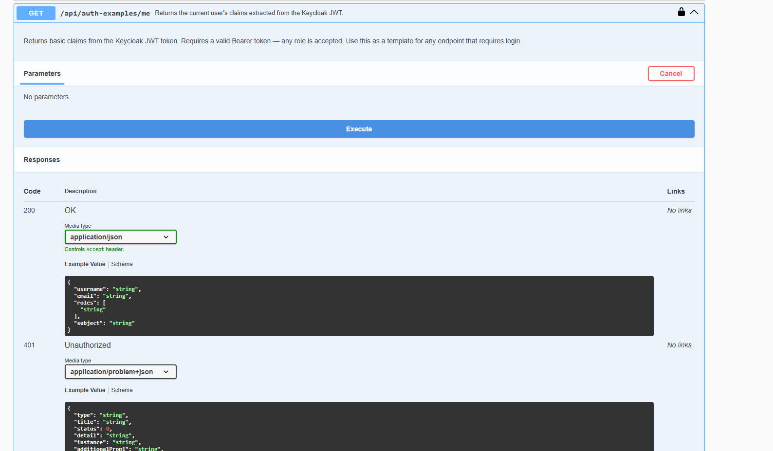 FenixKit Full Stack - Role-protected endpoint