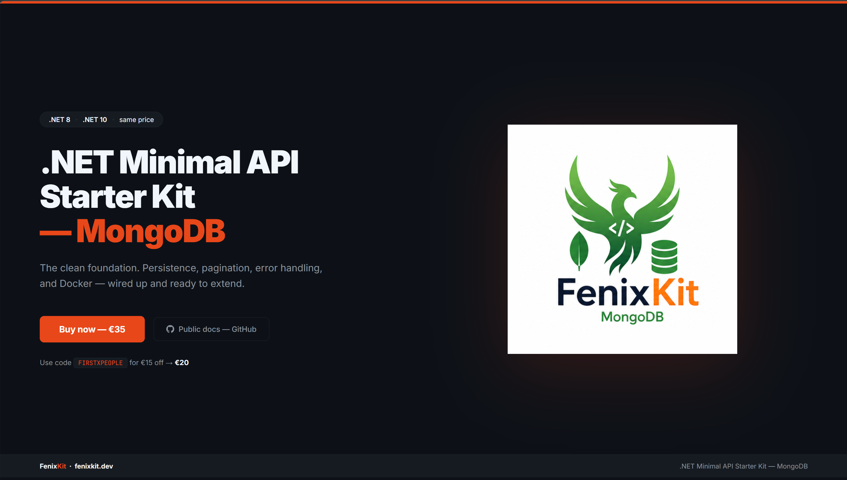FenixKit MongoDB - slide 0